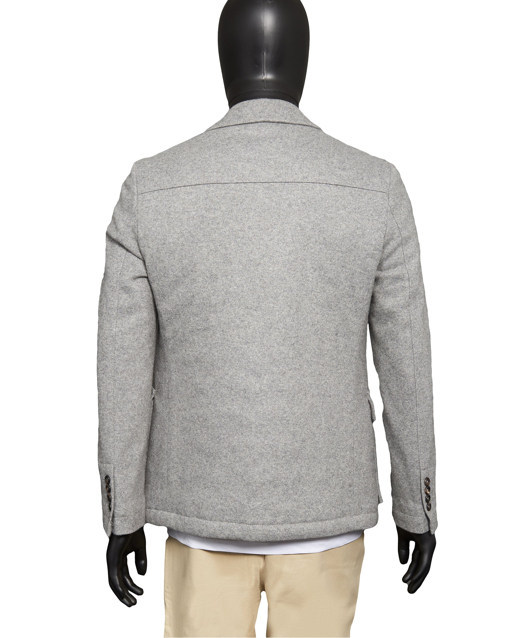 Four Pocket Quilted Jacket with Zip