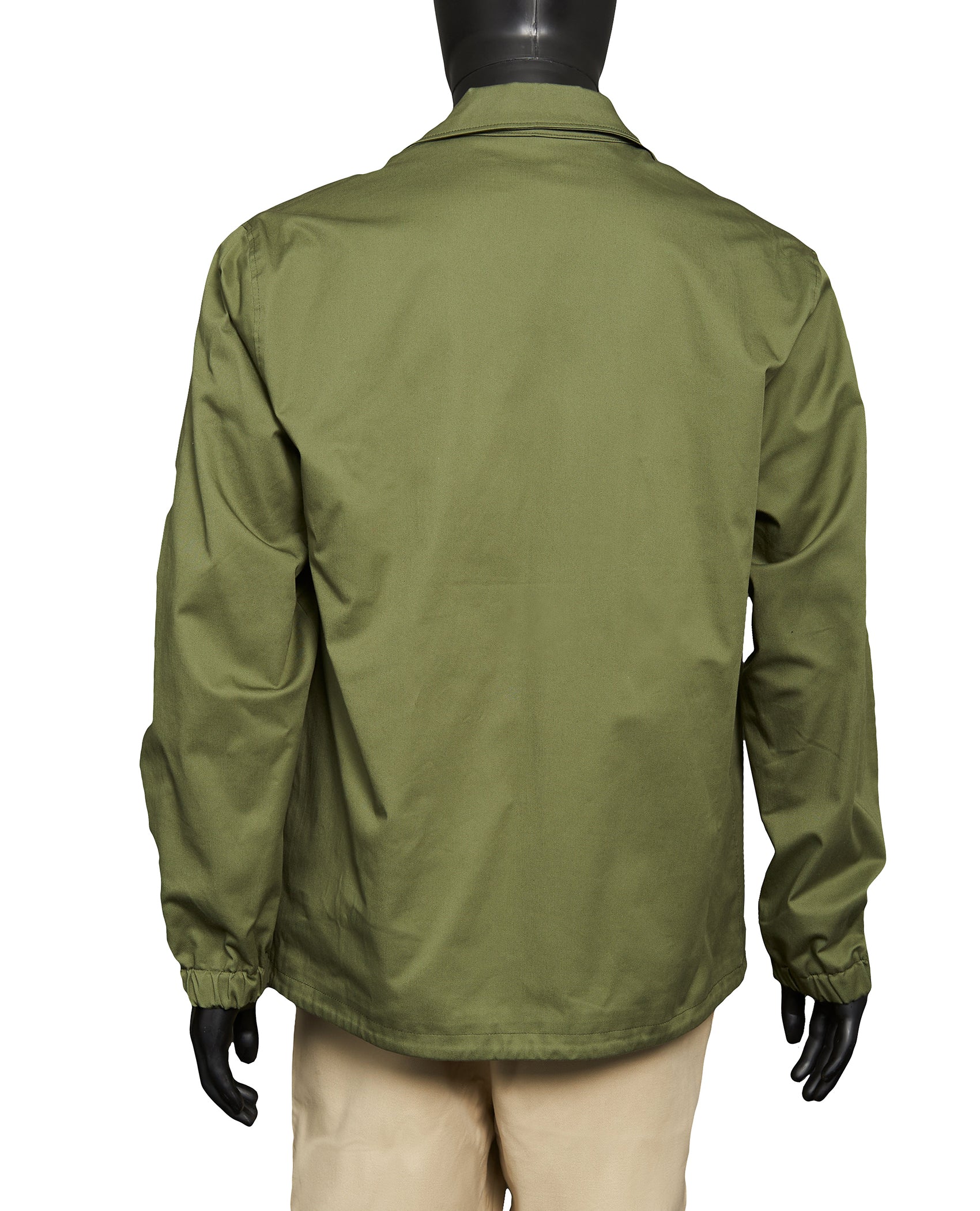 Snap button Shirt Jacke twith Slash pocket