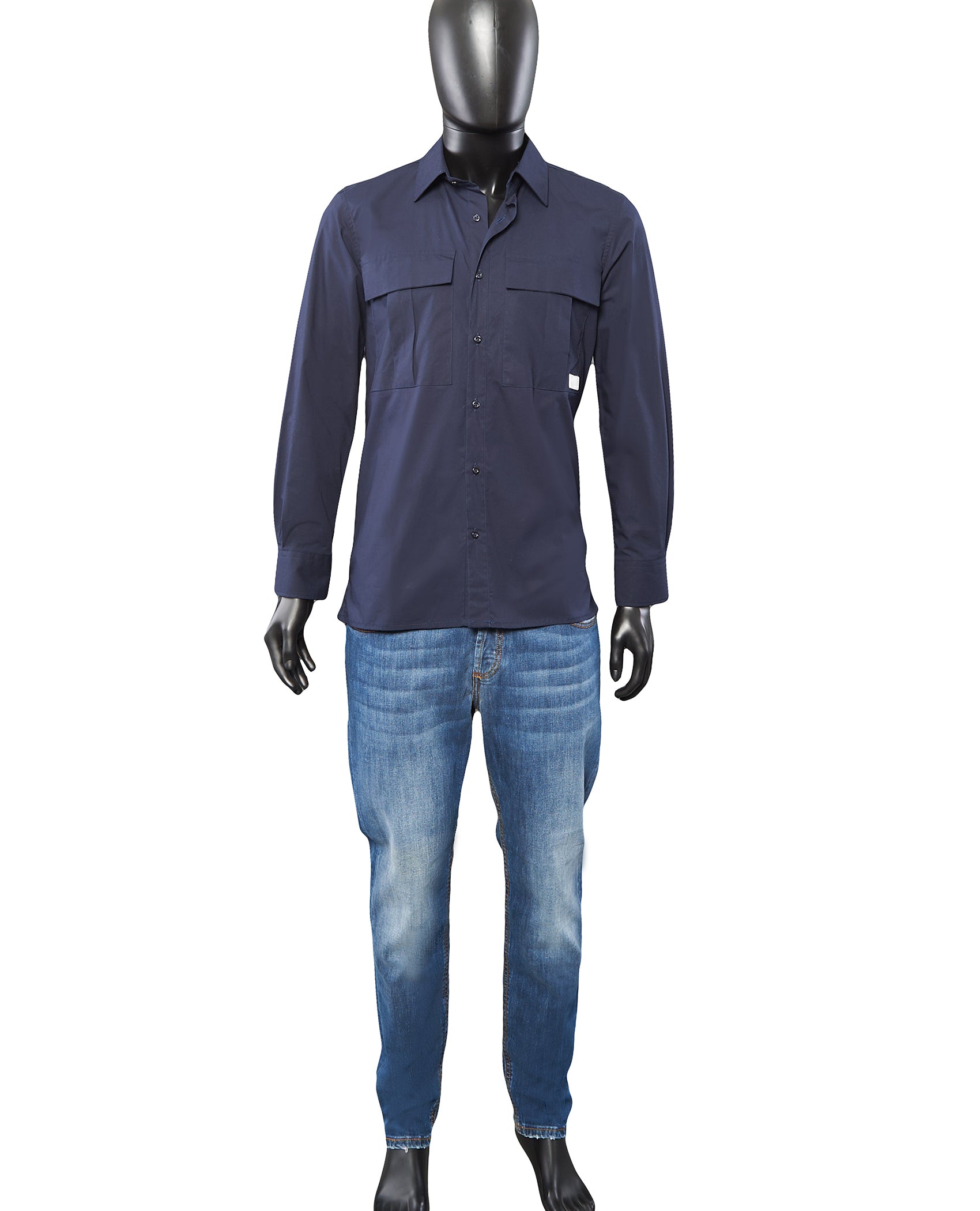 Double Pocket Button Down Shirt