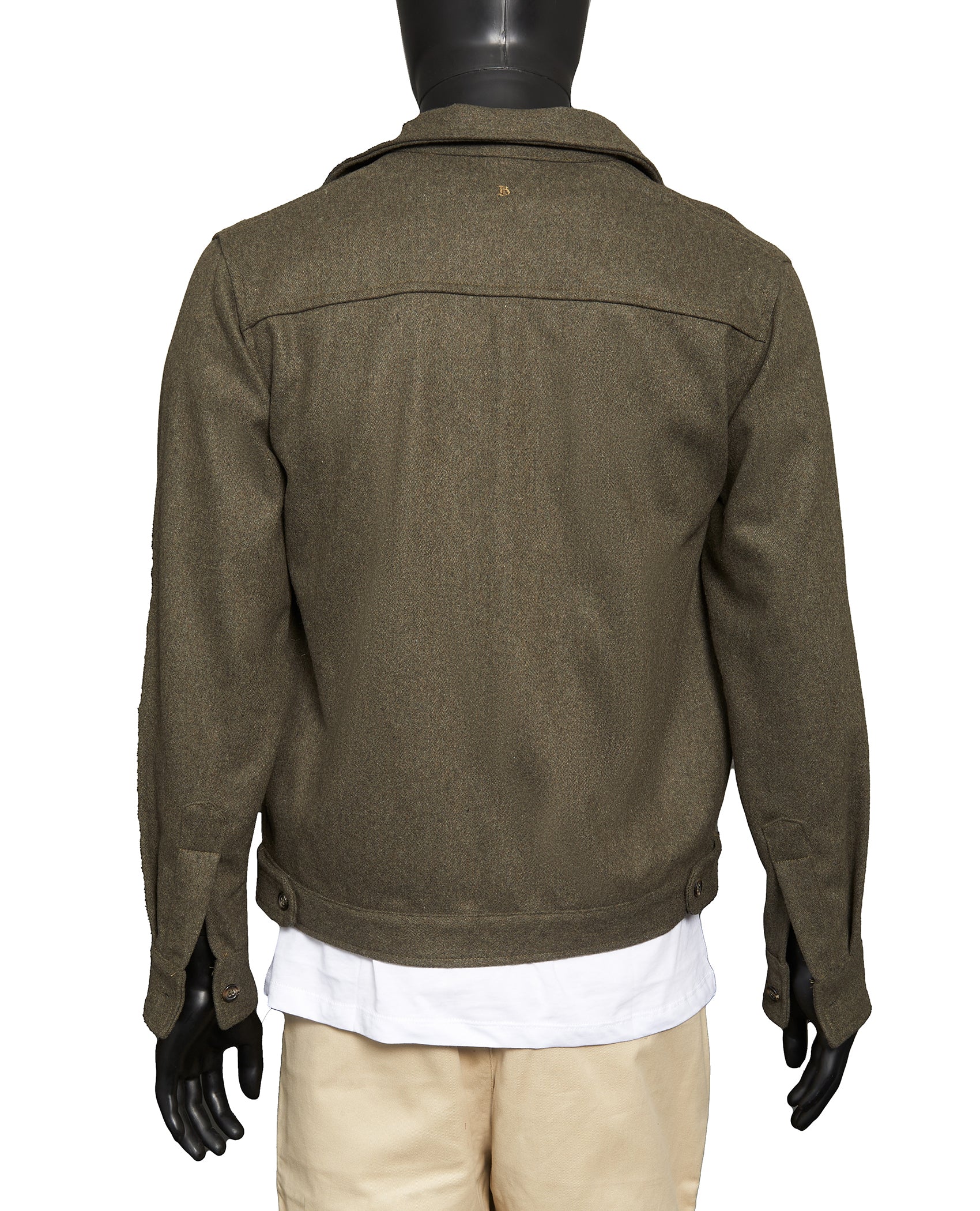 2-POCKET WOOL SHIRT JACKET