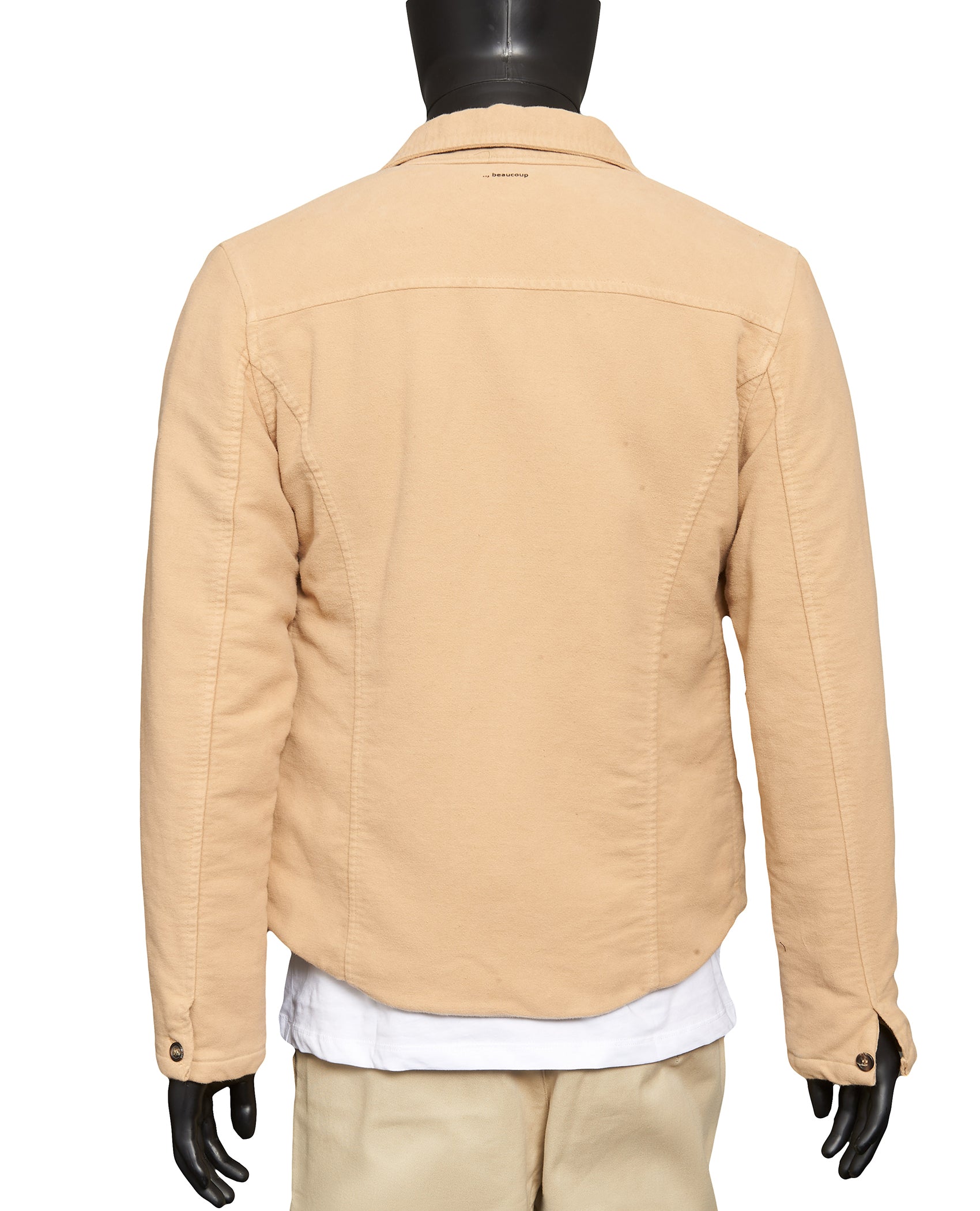 2-POCKET TAN SHIRT JACKET